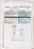 Butterick 5352 Muse A-Line, Halter Neck Evening Dress, Uncut, F/Folded Sewing Pattern Size 6-12