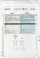 Butterick 5383 Close Fitting, Tapered Dress by Maggy London, Uncut, Factory Folded, Sewing Pattern Size 14-20
