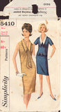 Simplicity 5410 Sewing Pattern, Dress, Size 12, Cut, Incomplete