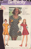 Simplicity 5466 Sewing Pattern, Teens' and Misses' Princess Mini-Dress, Size 10, Cut, Complete