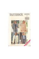 Butterick 5653 Sewing Pattern, Jacket, Size 12-14-16, Uncut, Factory Folded
