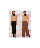 Butterick 5747 Linda Allard for Ellen Tracy Jacket, Skirt and Pants, Uncut, F/Folded Sewing Pattern Size 12-16