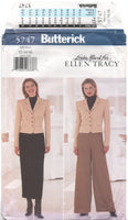 Butterick 5747 Linda Allard for Ellen Tracy Jacket, Skirt and Pants, Uncut, F/Folded Sewing Pattern Size 12-16