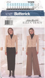 Butterick 5747 Linda Allard for Ellen Tracy Jacket, Skirt and Pants, Uncut, F/Folded Sewing Pattern Size 12-16