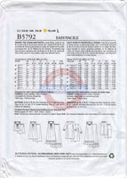 Butterick 5792, Nightgown in Two Lengths, Pajama Top and Pants, Uncut, Factory Folded Sewing Pattern Plus Size 38-48