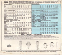 McCall's 5806 Sewing Pattern, Women's Dress or Jumpsuit and Jacket, Size 16, Uncut, Factory Folded