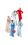Simplicity 5814 Shawl Collar or Hooded Robe in Two Lengths, Uncut, Factory Folded Sewing Pattern Bust 36-38 (92-97 cm)