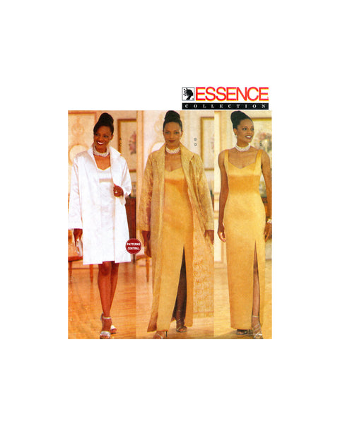 90s Sewing Pattern: Butterick 5881 Princess Seam Evening Dress and Dus Patterns Central 90s Sewing Pattern: Butterick 5881 Princess Seam Evening Dress and Dus Patterns Central