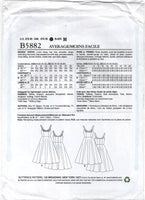 Butterick 5882 By Gertie Retro Fit and Flare Dress, Uncut, F/Folded, Sewing Pattern Size 4-12