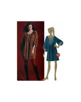 McCall's 5942 Pullover Dress with Raglan Sleeves, Uncut, Factory Folded, Sewing Pattern Size 18-24