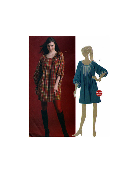 McCall's 5942 Pullover Dress with Raglan Sleeves, Uncut, Factory Folded, Sewing Pattern Size 18-24