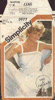 Simplicity 5977 Sewing Pattern, Dress and Shawl, Size 8-10, Cut, Complete