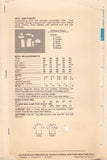 Butterick 6015 Sewing Pattern Men's Shirt Chest 38, Cut, Complete