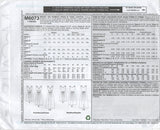 McCall's 6073 V-Neckline Dress in Three Lengths, Uncut, Factory Folded, Sewing Pattern Size 18-24
