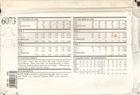 New Look 6073 Sewing Pattern, Blouse Size 18-28 Uncut Factory Folded