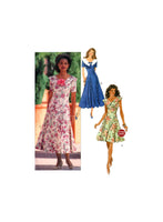 Butterick 6103 Fit and Flare Dress with Cape Collar, Uncut, Factory Folded, Sewing Pattern Size 6-12