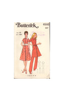 Butterick 6105 Sewing Pattern, Dress and Pants, Size 10, Cut, Complete