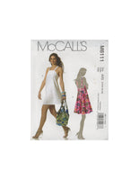 McCall's 6111 Sewing Pattern, Dress, Size 4-6-8-10-12, Cut Apart, Complete