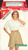 Butterick  6177, Sewing Pattern, Shirt & Shorts, Size 12-14-16, Uncut, Factory Folded