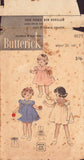 Butterick 6177 Sewing Pattern, Girls' Dress, Size 1, Unprinted, Complete