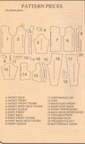 New Look 6291 Sewing Pattern, Jacket, Shirt, Pants and Waistcoat, Size 14-26, Partially Cut, Incomplete