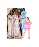 McCall's 6312, Robe, Nightgown in Two Lengths and Pajamas, Uncut, Factory Folded Sewing Pattern Plus Size 16-22