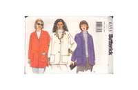 Butterick 6353 Sewing Pattern, Women's Jacket, Size 16W-18W-20W, Uncut, Factory Folded