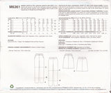 McCall's 6361 Sewing Pattern, Skirt, Pants and Shorts, Size 8-10-12-14-16, Uncut, Factory Folded