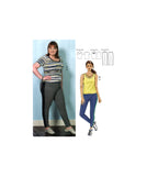 Butterick 6498 Connie Crawford Activewear: Top and Pants, Uncut, F/Folded Sewing Pattern Multi Size 34-43