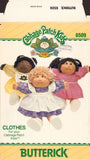Butterick 6509 Sewing Pattern, Cabbage Patch Kids Clothes, One Size, Neatly Cut, Complete + Transfers