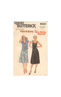 Butterick 6521 Jacket, Dress and Belt, Sewing Pattern, Size 14, Cut, Incomplete