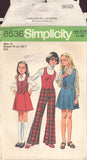 Simplicity 6536 Sewing Pattern, Girls' Vest, Skirt and Pants, Size 12, Cut, Complete