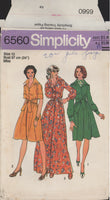 Simplicity 6560 Dress in Two Lengths Size 12, Cut, Complete