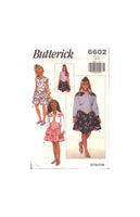 Butterick 6602 Sewing Pattern Girls' Jacket and Dress 12-14 Uncut Factory Folded