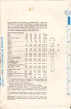 Butterick 6745 Sewing Pattern, Misses' Top, Pants and Cummerbund, Size 12, Cut, Complete