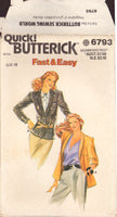 Butterick 6793 Sewing Pattern, Jacket, Size 10, Uncut, Factory Folded
