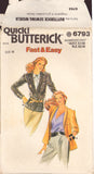 Butterick 6793 Sewing Pattern, Jacket, Size 10, Uncut, Factory Folded