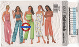 Butterick 6883, Petite Camisole and Pants Both in Various Lengths, Uncut, Factory Folded Sewing Pattern Size 6-14