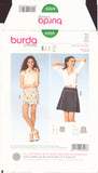 Burda 6928 Sewing Pattern, Skirts, Size 6-20, Uncut, Factory Folded