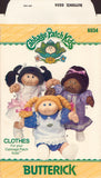 Butterick 6934 Sewing Pattern, Cabbage Patch Kids Dress and Pinafore, One Size, Neatly Cut, Complete, with Transfers