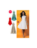 McCall's 6953 Hi-Lo or Evening Length Dress with Pleated Skirt, Uncut, Factory Folded, Sewing Pattern Size 6-14