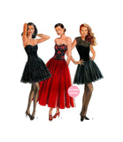 New Look 6955 Strapless Sweetheart Bodice Evening Dress, Uncut, Factory Folded, Size 6-16