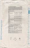 Vogue 7030 Blouson, Tucked  Top and Skirt, Cut, Incomplete (read description), Sewing Pattern Size 10
