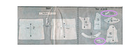 Vogue 7030 Blouson, Tucked  Top and Skirt, Cut, Incomplete (read description), Sewing Pattern Size 10