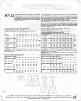 McCall's 7133 Mock Wrap Top, Wide Leg Pants and Jumpsuit, Uncut, Factory Folded Sewing Pattern Multi Size 6-14