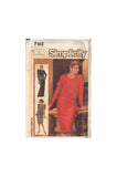 Simplicity 7162 Sewing Pattern, Jiffy Dress, Size 10-12-14, Cut, Complete