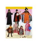 McCall's 7224 Child's Cape and Tunic Costumes, Uncut, Factory Folded, Size 2-12