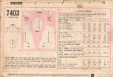 Simplicity 7403 Sewing Pattern, Girls' Dresses, Size 4,  Neatly Cut, Complete