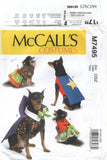 McCall's 7495 Dog Costumes in Various Styles, Uncut, Factory Folded Sewing Pattern