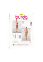 Burda 7512 Sewing Pattern, Dress, Size 6-18, Uncut, Factory Folded